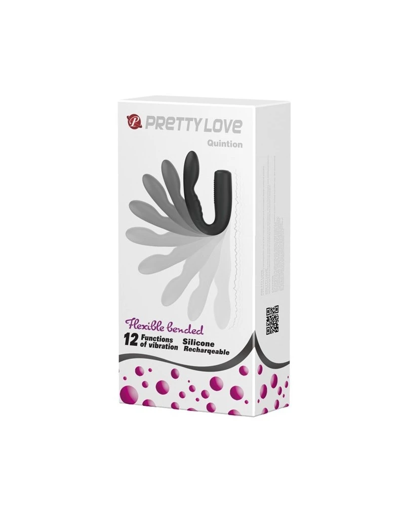 Pretty Love Stimulateur Prostatique Vibrant Quintion 10 X 3.4 Cm 4 Pretty Love Stimulateur Prostatique Vibrant Quintion 10 X 3.4 Cm – Image 2