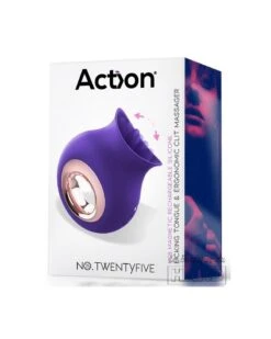 Stimulateur Vibrant Licking Tongue Violet -Magasin De Jouets Sexuels stimulateur vibrant licking tongue violet 1