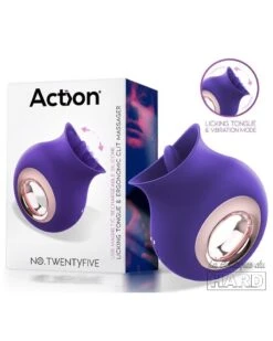 Stimulateur Vibrant Licking Tongue Violet -Magasin De Jouets Sexuels stimulateur vibrant licking tongue violet 7