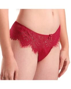 String Dentelle Et Satin 'Black Swan' - Jolidon