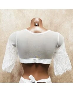 Top Dentelle à Cils à Nouer - Eros Veneziani -Magasin De Jouets Sexuels top dentelle a cils a nouer eros veneziani 3