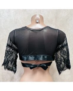 Top Dentelle à Cils à Nouer - Eros Veneziani -Magasin De Jouets Sexuels top dentelle a cils a nouer eros veneziani 5