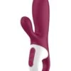 Vibro Rabbit Connecté Hot Bunny Satisfyer 17 X 3.5cm 2 Vibro Rabbit Connecté Hot Bunny Satisfyer 17 X 3.5cm -Magasin De Jouets Sexuels vibro rabbit connecte hot bunny satisfyer 17 x 35cm